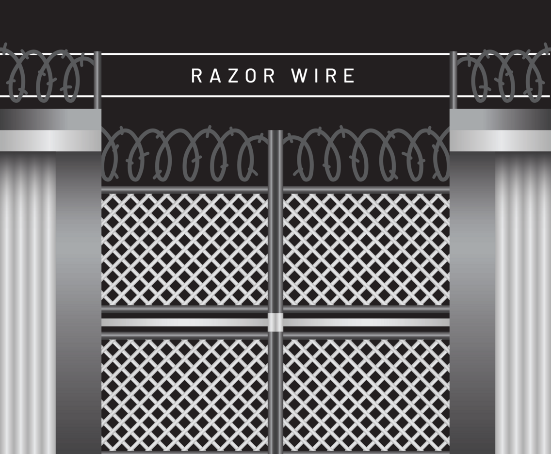 Razor Wire Fence