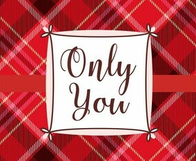 Only You Valentine Card Design