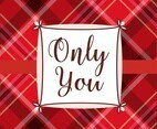 Only You Valentine Card Design