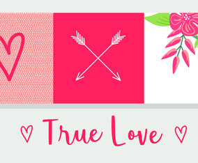 True Love Card Design