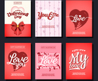 Valentine Card Vector Collection