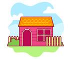 Free vector playhouse