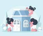 Playhouse Illustration