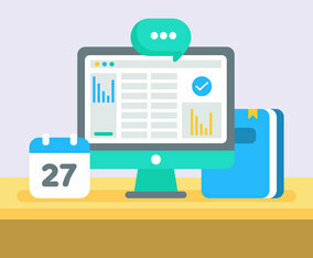 Free Spreadsheet Vector Illustration