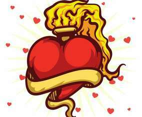 Flaming Heart
