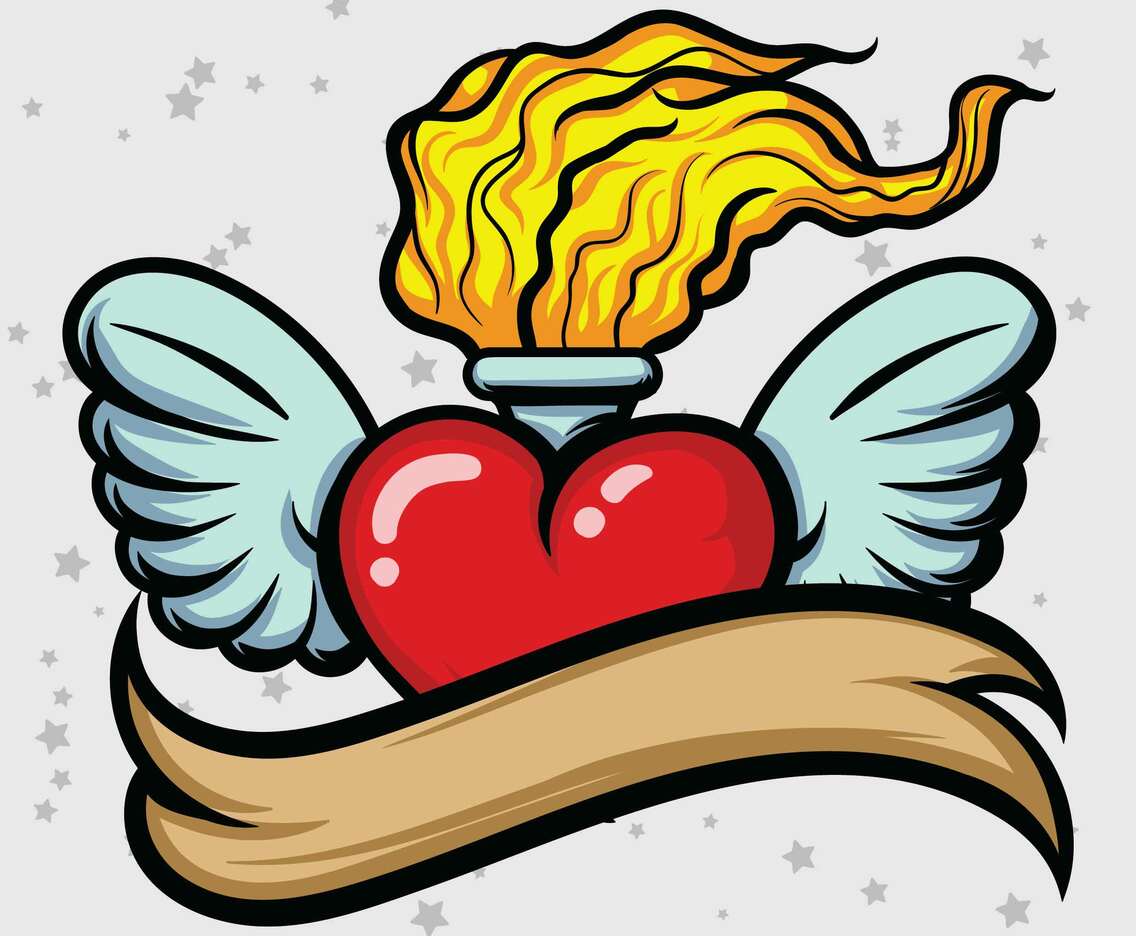 Flaming Heart