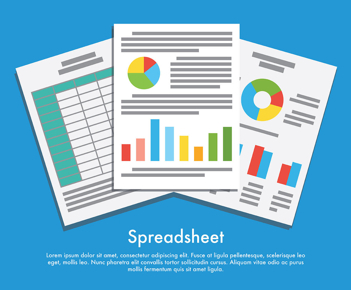 Spreadsheet Illustration