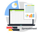 Spreadsheet Document Vector