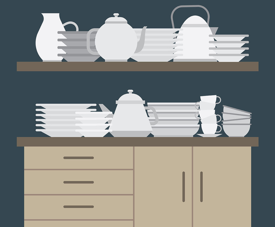 Crockery Illustration
