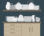 Crockery Illustration