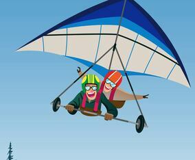 Tandem Hang Glider