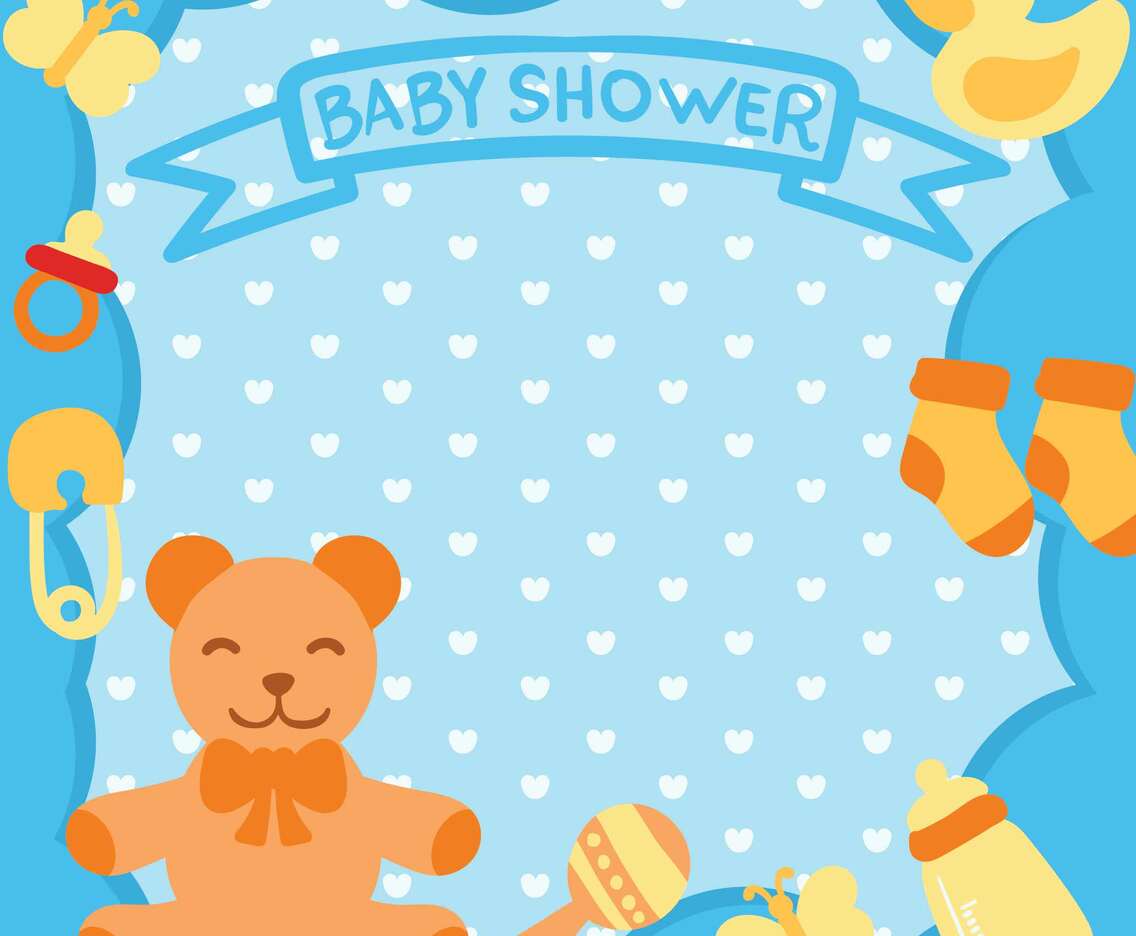 Baby Shower Card Invitation