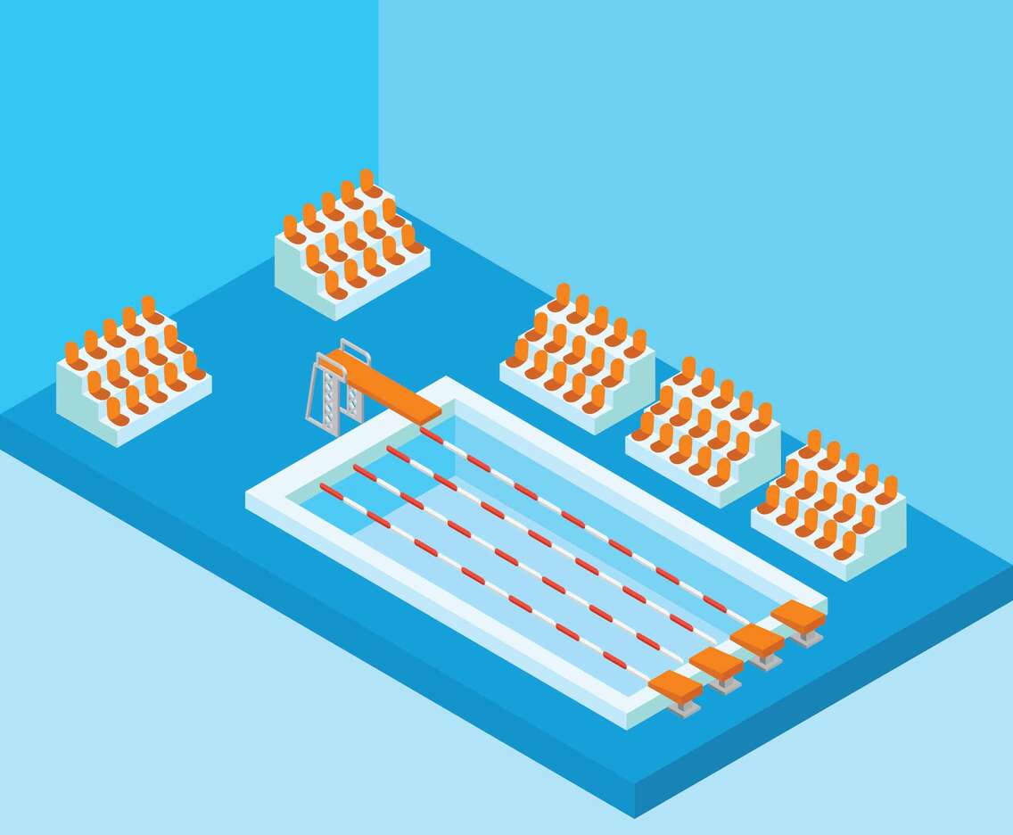 Isometric Swimming Pool