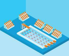 Isometric Swimming Pool