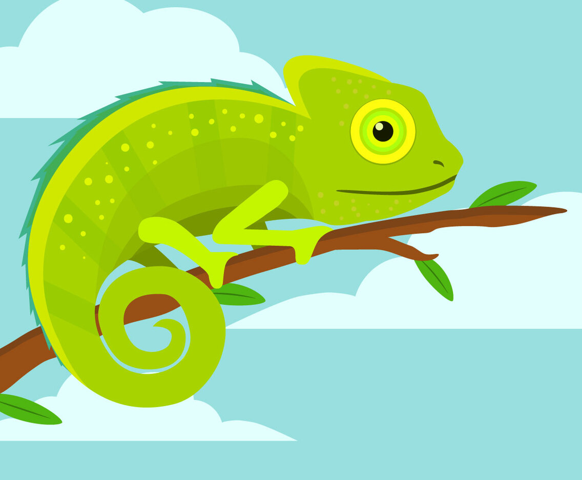 Cute Chameleon