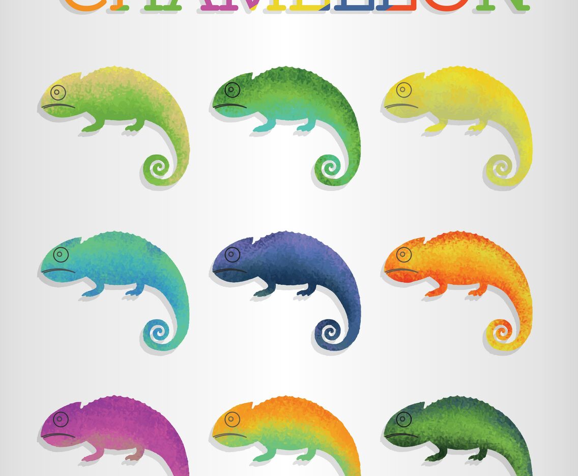 Free Chameleon Vector