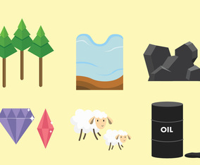 Natural resource Vector Pack