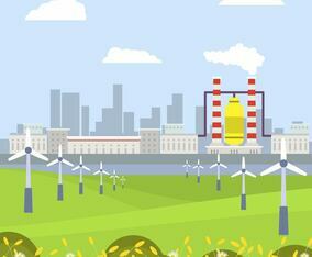 Flat Natural Resources Vector