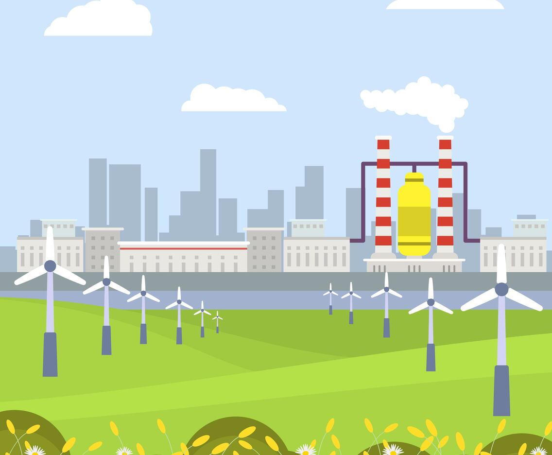 Flat Natural Resources Vector