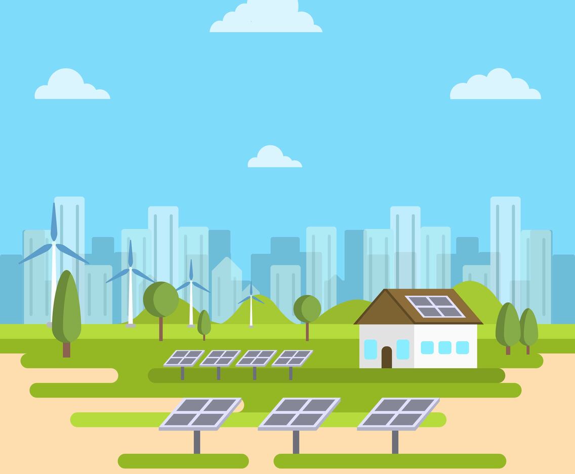 Flat Natural Resources Vector