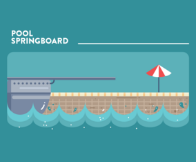 Springboard Vector