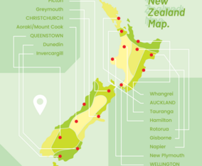 New Zealand Map