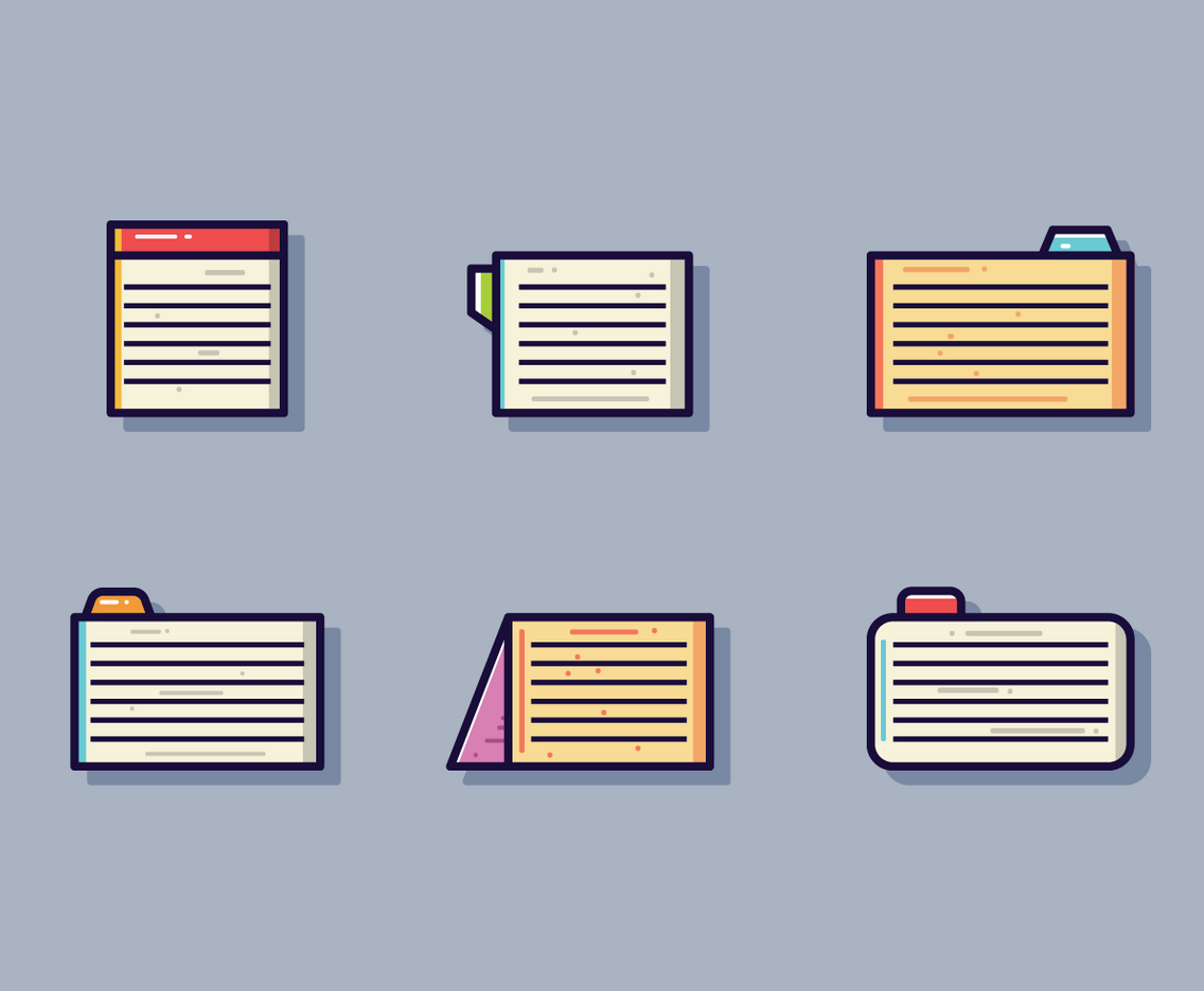 Free Index Card Vector