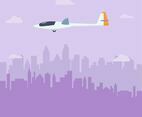 Flat Glider Vector