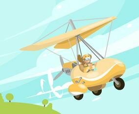 Glider Illustration