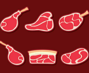 Veal Collection Vector