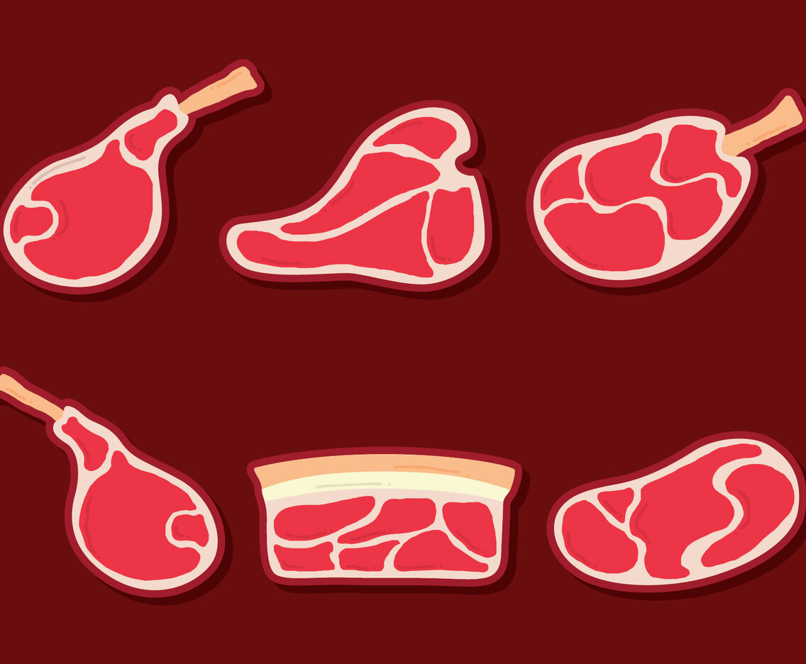 Veal Collection Vector