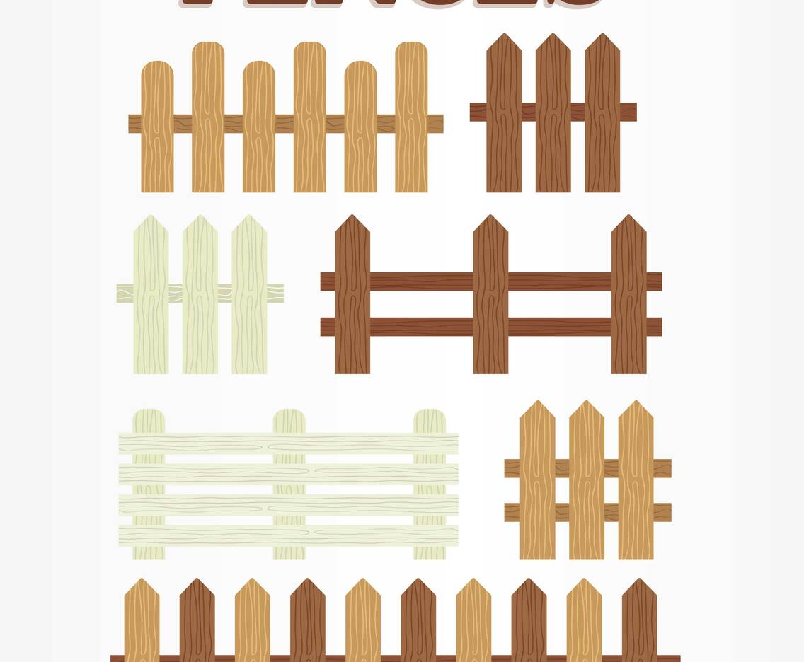 Free Fence Vector