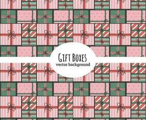 Gift Boxes Vector Background