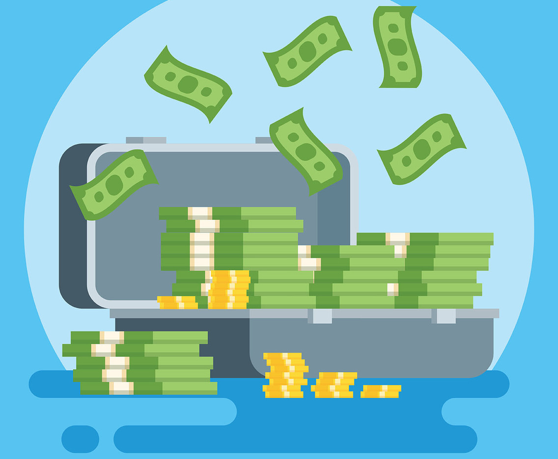 Sample Money Vector Illustration