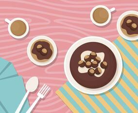 Free Buckeye Cake Illustration
