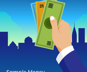 Sample Money Illustration