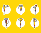 Pneumatic Drill Vector Pack