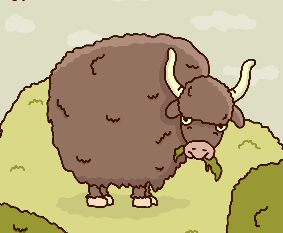 Free Yak Illustration