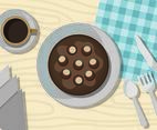 Free Buckeye Cake Illustration