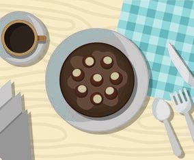 Free Buckeye Cake Illustration