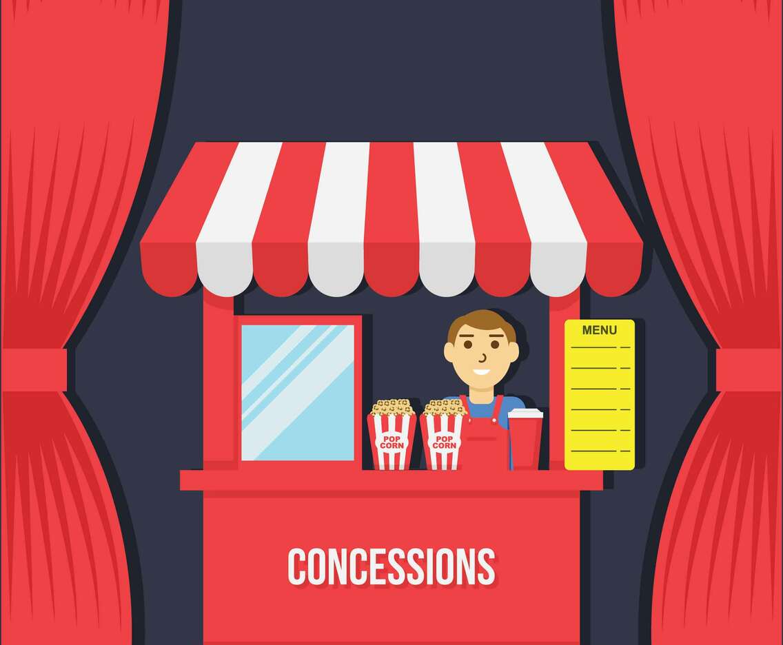 Concession Illustration Vector