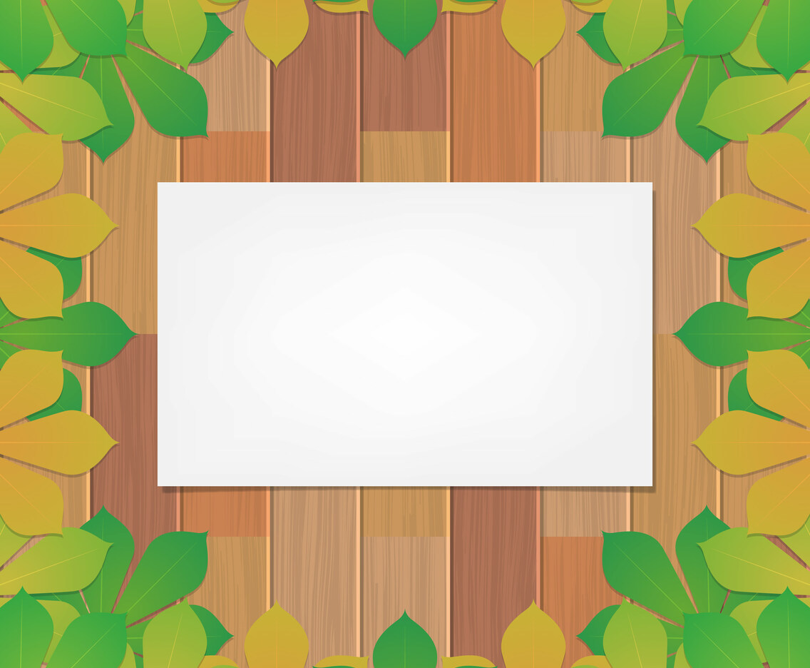 Autumnal Leaf Of Chestnut Background