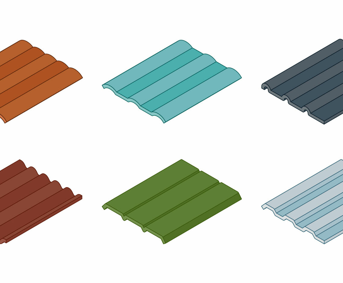 Roof Tile Vectors