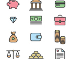 Outlined Icons About Business