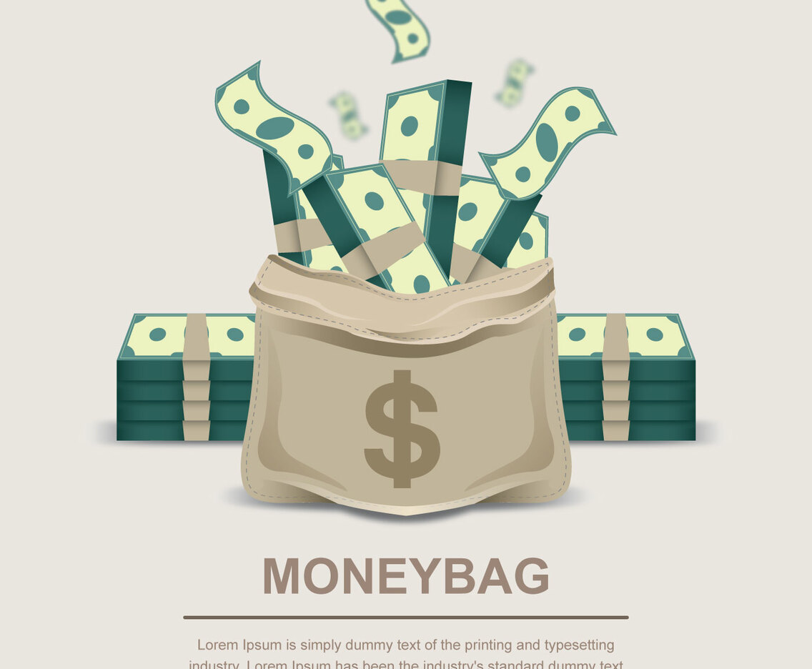 Moneybag Vector Illustration