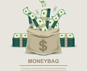 Moneybag Vector Illustration