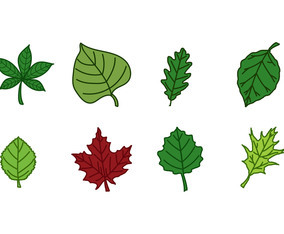 Leaves Icon Pack