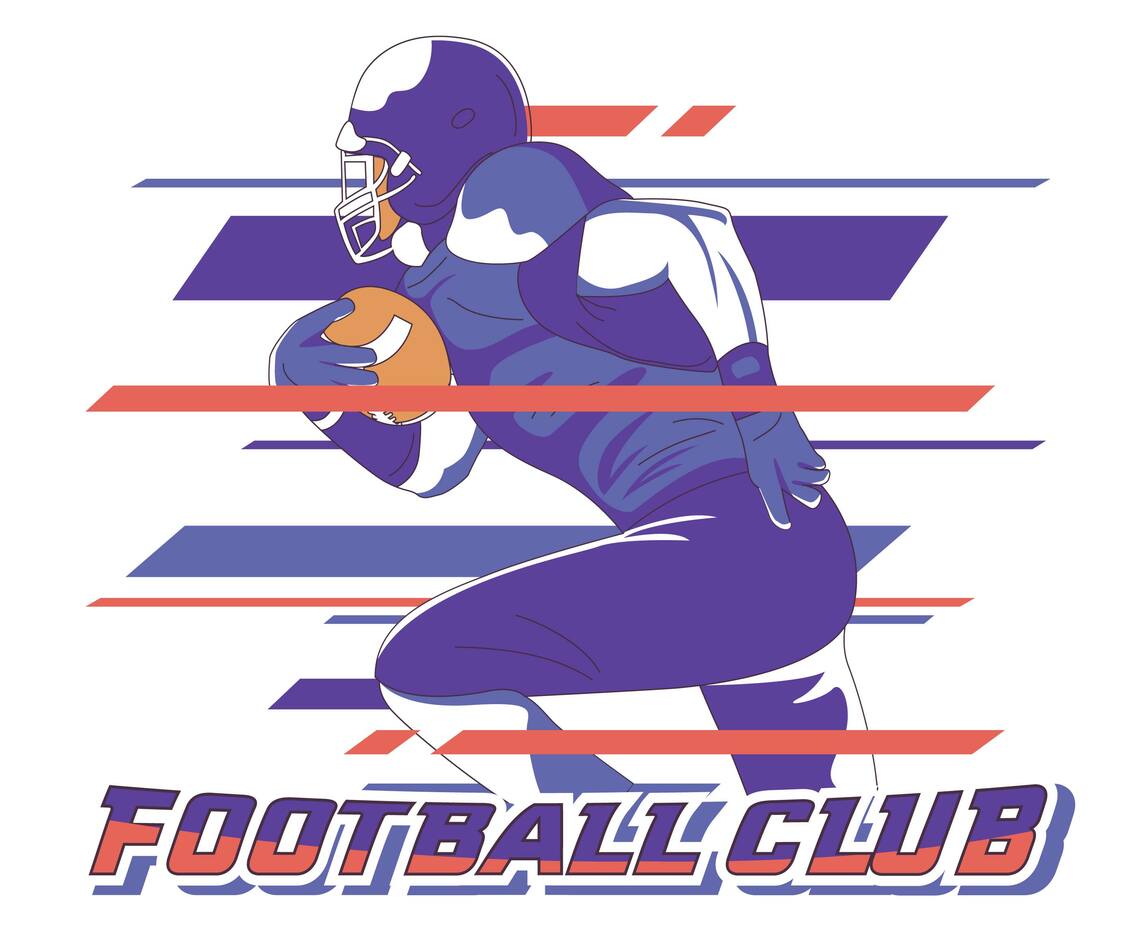 College Football Player