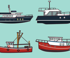 Trawler Vector Pack
