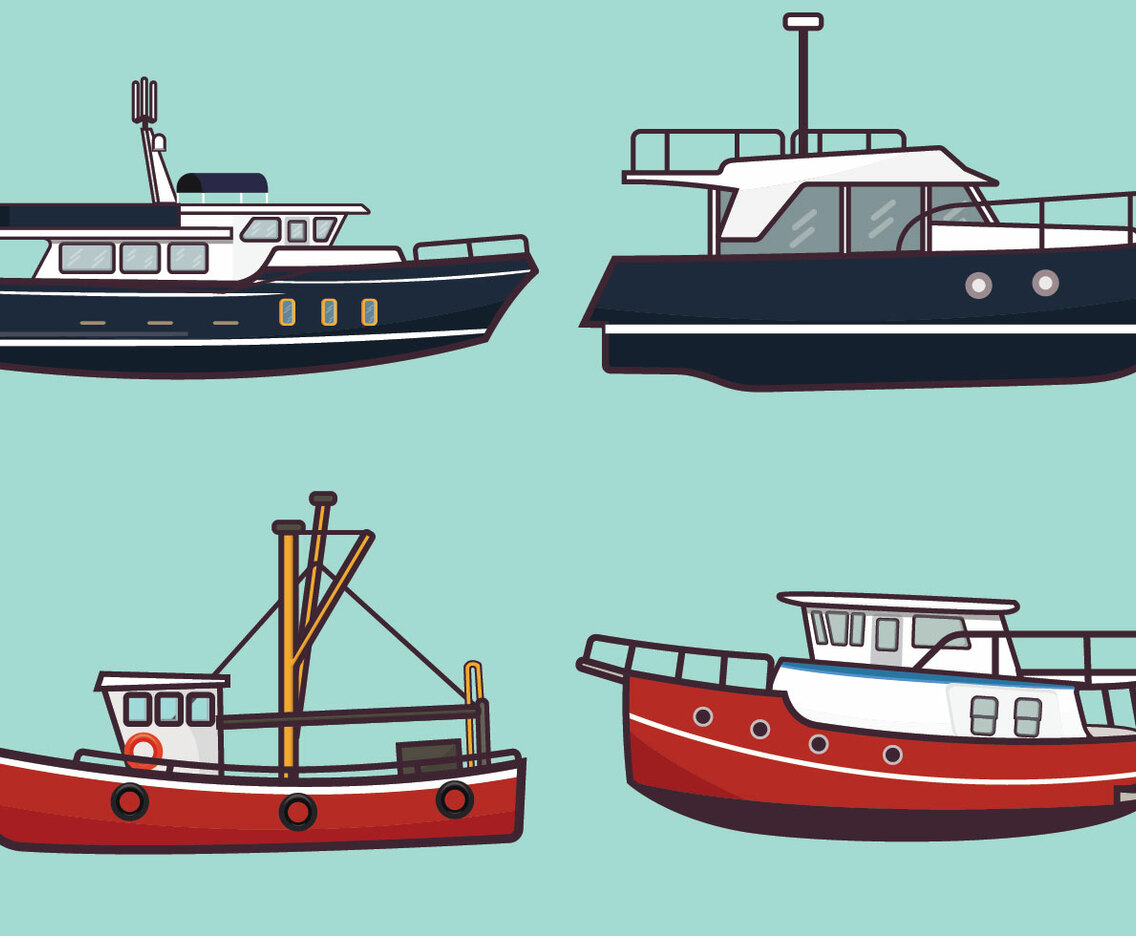 Trawler Vector Pack